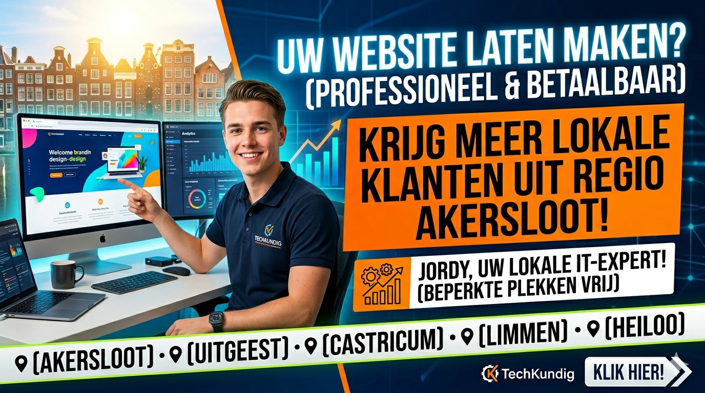 Een website laten maken in de buurt van